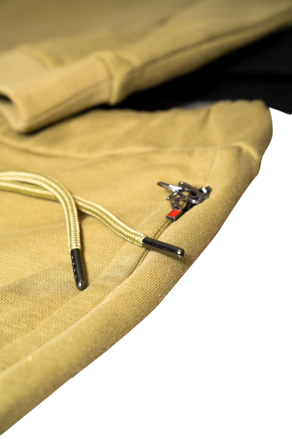 [ RED LABEL GARMENTS] GREEN GLOW IN THE DARK WING HEAVYWEIGHT PANTS