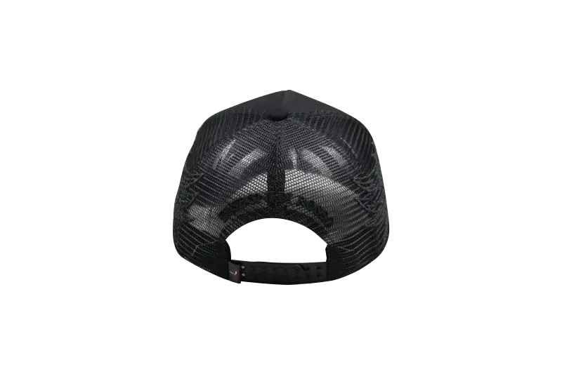 [Red Label Edition] Black Sophisticated Hat With Reflective Wings.