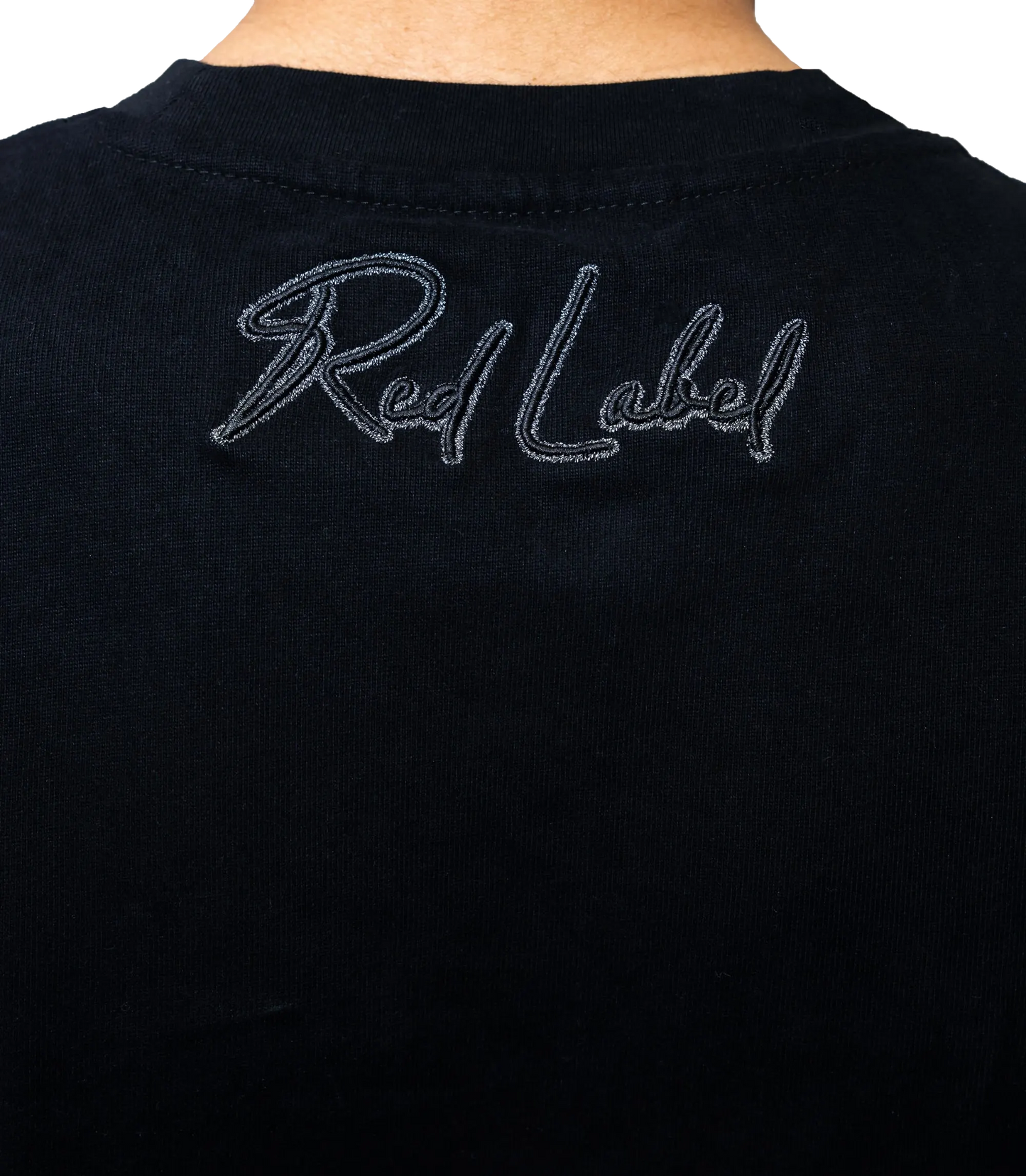 [Red Label Edition] Premium Black Reflective OverSized T-Shirt