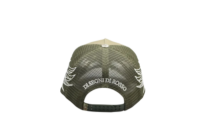 [ RED LABEL GARMENTS] Green Sophisticated Hat with Glow-in-the-Dark Wings