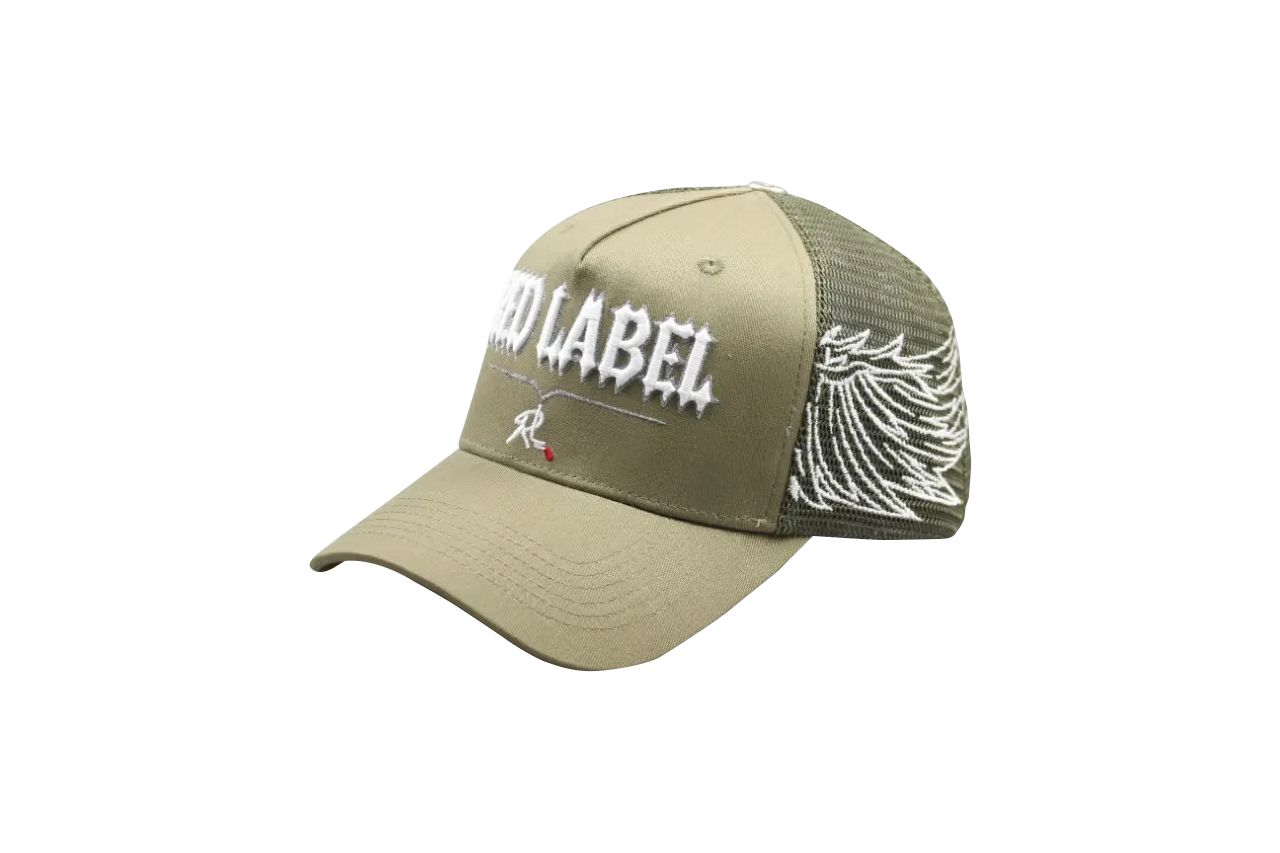 [ RED LABEL GARMENTS] Green Sophisticated Hat with Glow-in-the-Dark Wings
