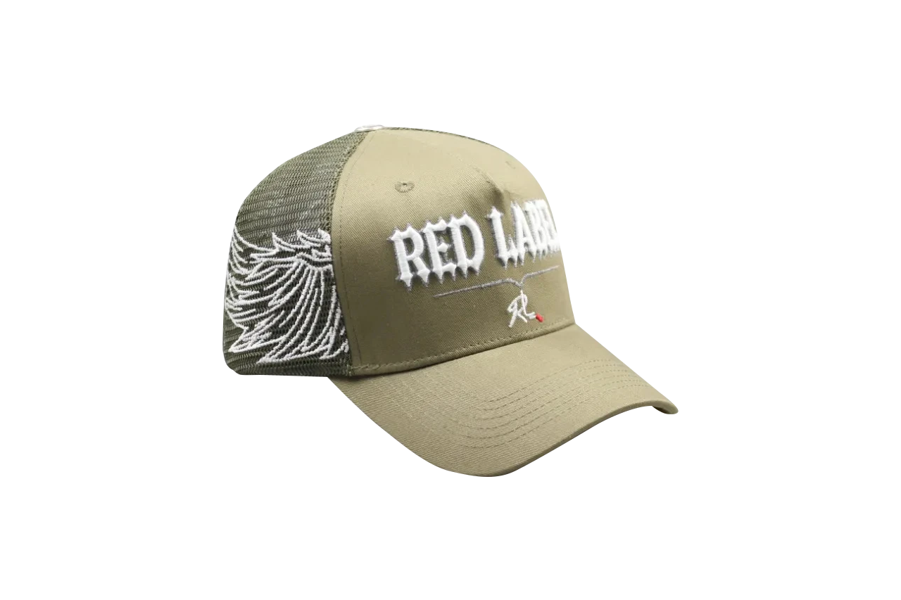 [ RED LABEL GARMENTS] Green Sophisticated Hat with Glow-in-the-Dark Wings