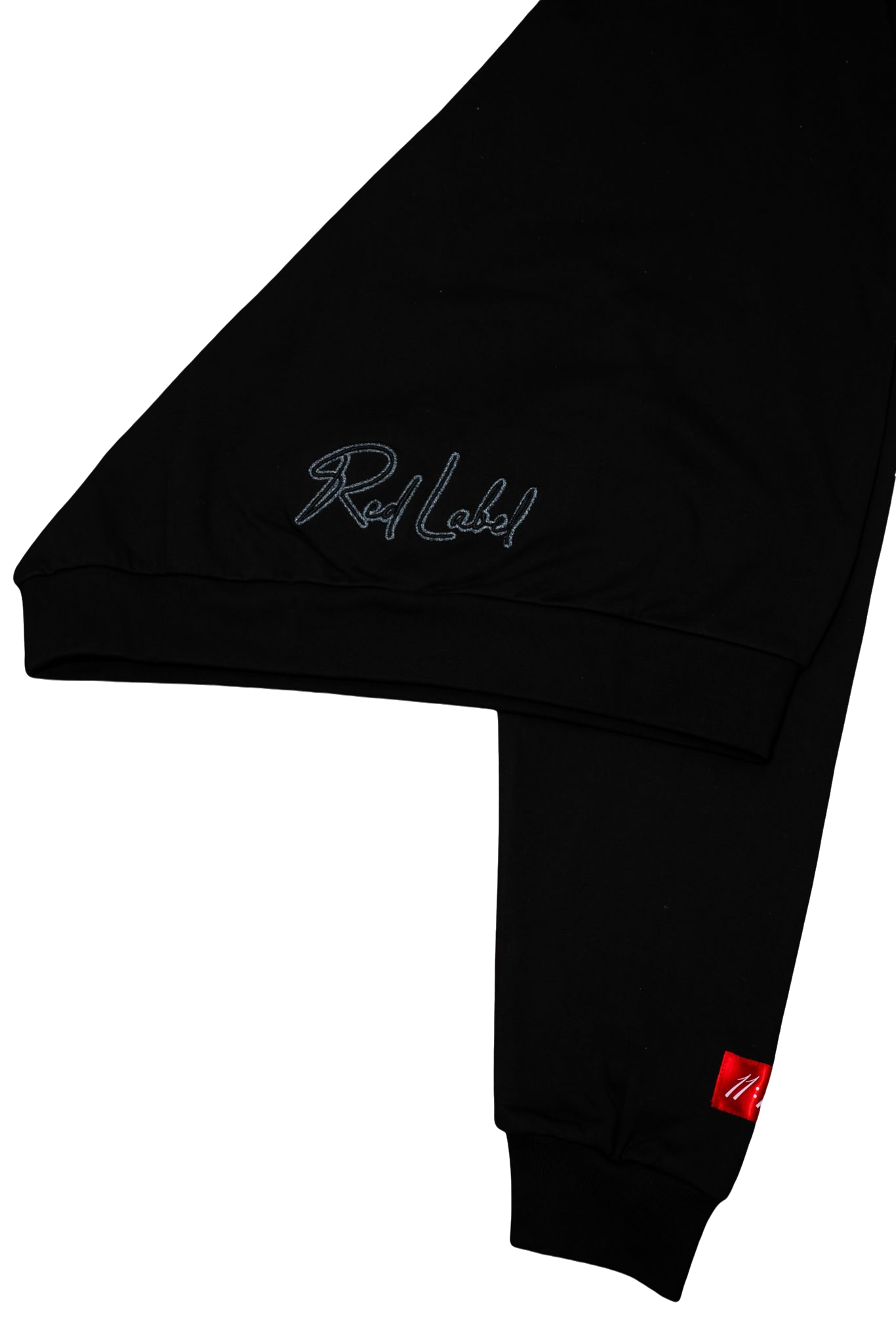 [RED LABEL GARMENTS] BLACK REFLECTIVE WING HEAVYWEIGHT PANTS